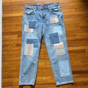 Lucky brand jeans patchwork size 12 

Worn once
